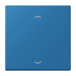 Jung Wippe 1fach, mit Pfeilsymbolen, Serie LS, bleu...