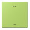 Jung Wippe 1fach, mit Pfeilsymbolen, Serie LS, vert clair LC990P221