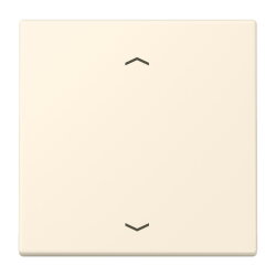 Jung Wippe 1fach, mit Pfeilsymbolen, Serie LS, blanc...