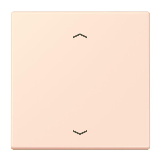 Jung LB-Management Taster 1fach, mit Pfeilsymbolen, Duroplast lackiert, Serie LS, orange pâle LC1700P226