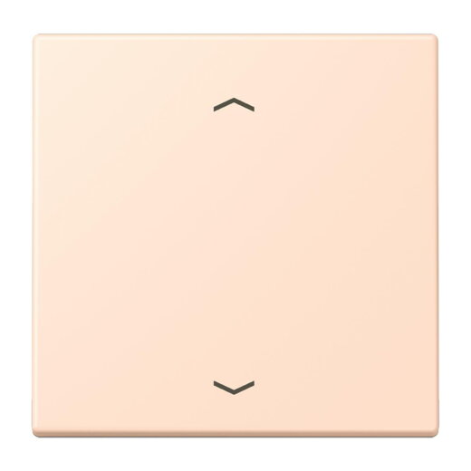 Jung LB-Management Taster 1fach, mit Pfeilsymbolen, Duroplast lackiert, Serie LS, rose pâle LC1700P228