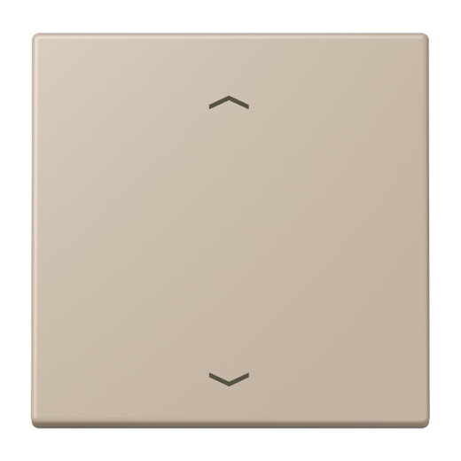 Jung LB-Management Taster 1fach, mit Pfeilsymbolen, Duroplast lackiert, Serie LS, ombre naturelle claire LC1700P243