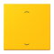 Jung LB-Management Taster 1fach, mit Pfeilsymbolen, Duroplast lackiert, Serie LS, le jaune vif LC1700P263
