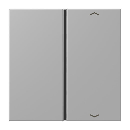 Jung Taste 1fach, mit Pfeilsymbolen, F40, Serie LS, gris moyen LC401TSAP204