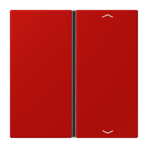 Jung Taste 1fach, mit Pfeilsymbolen, F40, Serie LS, rouge vermillon 31 LC401TSAP227