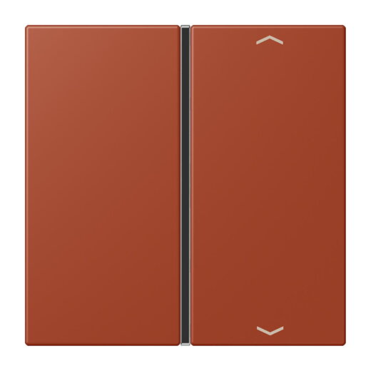 Jung Taste 1fach, mit Pfeilsymbolen, F40, Serie LS, locre rouge LC401TSAP232