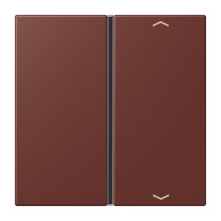 Jung Taste 1fach, mit Pfeilsymbolen, F40, Serie LS, terre...