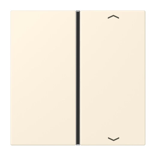 Jung Taste 1fach, mit Pfeilsymbolen, F40, Serie LS, blanc ivoire LC401TSAP245