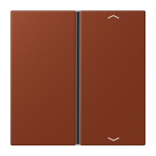 Jung Taste 1fach, mit Pfeilsymbolen, F40, Serie LS, terre sienne br?lée 59 LC401TSAP247