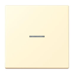 Jung Wippe 1fach mit Lichtleiter, Serie LS, blanc...