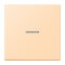 Jung Wippe 1fach mit Lichtleiter, Serie LS, ocre LC990KO5223