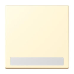 Jung Wippe 1fach, mit Schriftfeld, Serie LS, blanc...