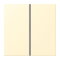 Jung Tastensatz 2fach, F40, Serie LS, blanc LC402TSA201