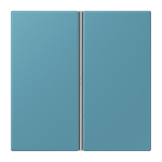 Jung Tastensatz 2fach, F40, Serie LS, céruléen vif LC402TSA212