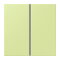 Jung Tastensatz 2fach, F40, Serie LS, vert jaune clair LC402TSA222