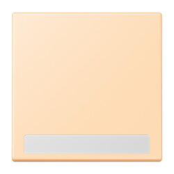 Jung Wippe 1fach, mit Schriftfeld, Serie LS, ocre LC990NA223