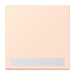 Jung Wippe 1fach, mit Schriftfeld, Serie LS, orange...