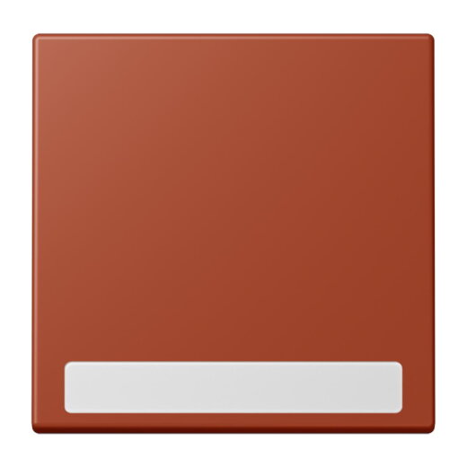 Jung Wippe 1fach, mit Schriftfeld, Serie LS, locre rouge LC990NA232