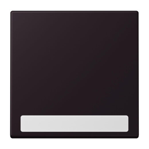 Jung Wippe 1fach, mit Schriftfeld, Serie LS, noir divoire LC990NA248