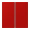 Jung Tastensatz 2fach, F40, Serie LS, rouge vermillon 31 LC402TSA227