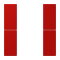 Jung Tastensatz 2fach, F50, Serie LS, rouge vermillon 31 LC502TSA227