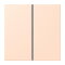 Jung Tastensatz 2fach, F40, Serie LS, rose pâle LC402TSA228