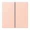 Jung Tastensatz 2fach, F40, Serie LS, locre rouge clair LC402TSA234