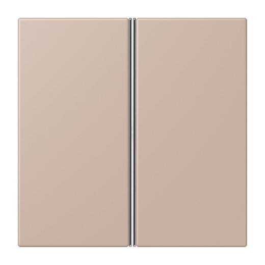 Jung Tastensatz 2fach, F40, Serie LS, ombre br?lée claire LC402TSA240