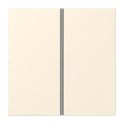 Jung Tastensatz 2fach, F40, Serie LS, blanc ivoire...