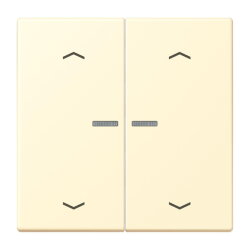 Jung Wippe mit Lichtleiter, mit Pfeilsymbolen für...