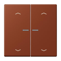 Jung Wippe mit Lichtleiter, mit Pfeilsymbolen für...