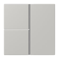 Jung Tastensatz 3fach, F40, Serie LS, gris clair 31...