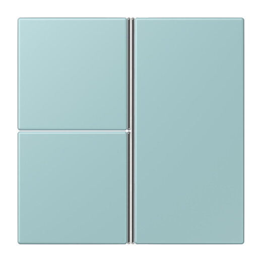 Jung Tastensatz 3fach, F40, Serie LS, céruléen clair LC403TSA214