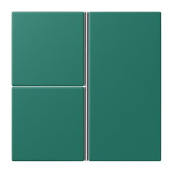 Jung Tastensatz 3fach, F40, Serie LS, vert anglais...