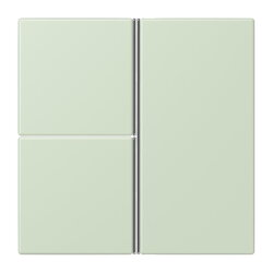 Jung Tastensatz 3fach, F40, Serie LS, vert anglâis...