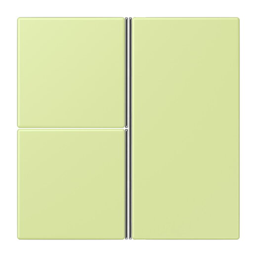 Jung Tastensatz 3fach, F40, Serie LS, vert jaune clair LC403TSA222