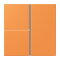 Jung Tastensatz 3fach, F40, Serie LS, orange clair LC403TSA225