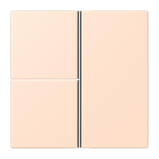 Jung Tastensatz 3fach, F40, Serie LS, rose pâle LC403TSA228