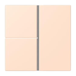 Jung Tastensatz 3fach, F40, Serie LS, rose pâle...