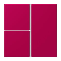 Jung Tastensatz 3fach, F40, Serie LS, rouge rubia...