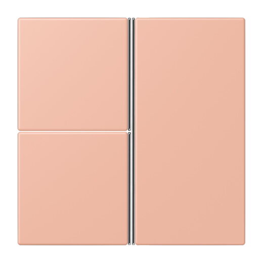 Jung Tastensatz 3fach, F40, Serie LS, rose clair LC403TSA231