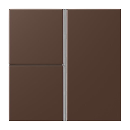 Jung Tastensatz 3fach, F40, Serie LS, terre dombre br?lée 31 LC403TSA239