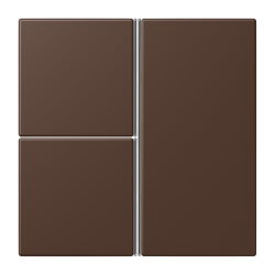 Jung Tastensatz 3fach, F40, Serie LS, terre dombre...