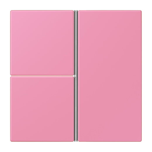 Jung Tastensatz 3fach, F40, Serie LS, rose vif LC403TSA246