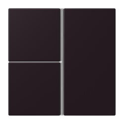 Jung Tastensatz 3fach, F40, Serie LS, noir divoire...