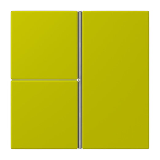 Jung Tastensatz 3fach, F40, Serie LS, vert olive vif LC403TSA249