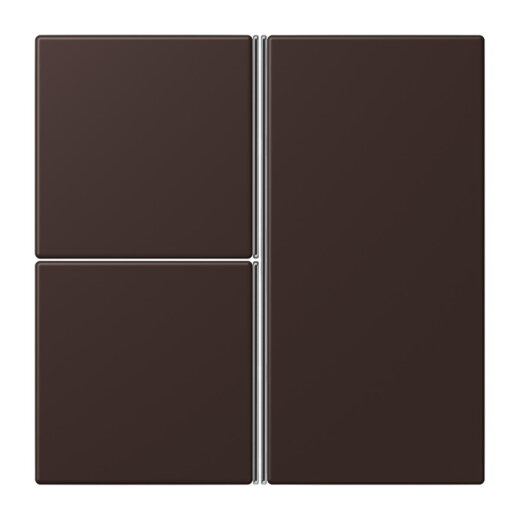 Jung Tastensatz 3fach, F40, Serie LS, terre d?ombre br?lée 59 LC403TSA252