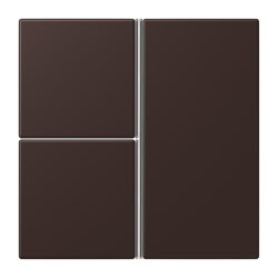 Jung Tastensatz 3fach, F40, Serie LS, terre d?ombre...