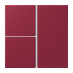Jung Tastensatz 3fach, F40, Serie LS, le rubis LC403TSA255