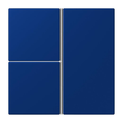 Jung Tastensatz 3fach, F40, Serie LS, bleu outremer foncé LC403TSA261